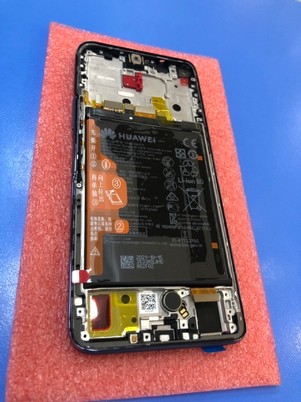 Honor 50 Lite / Nova 8i / (Дисплейный модуль с тачскрином) (в рамке с аккумулятором) (оригинал сервисный)