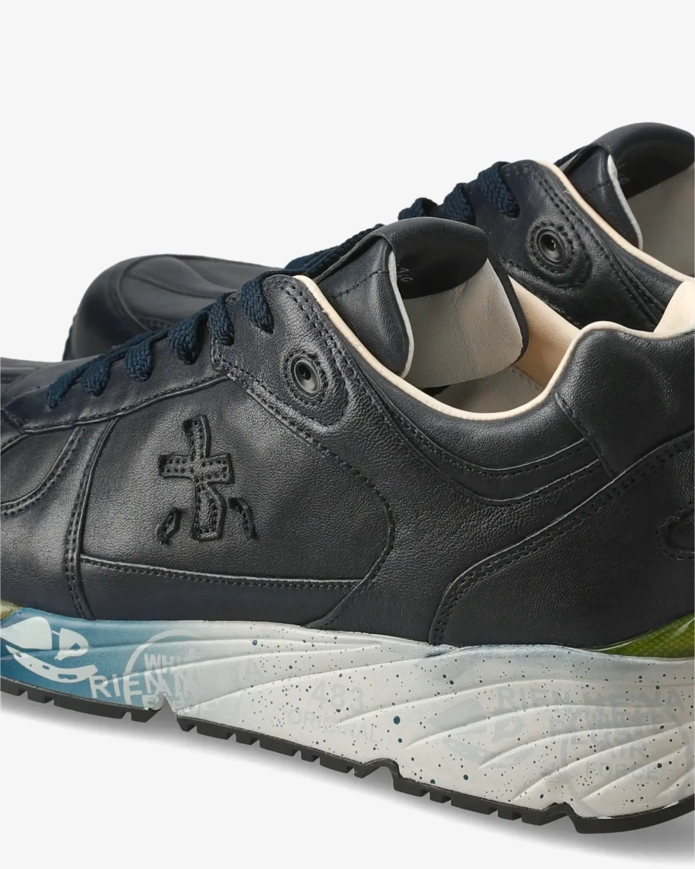 Кожаные кроссовки Premiata Mase 7082