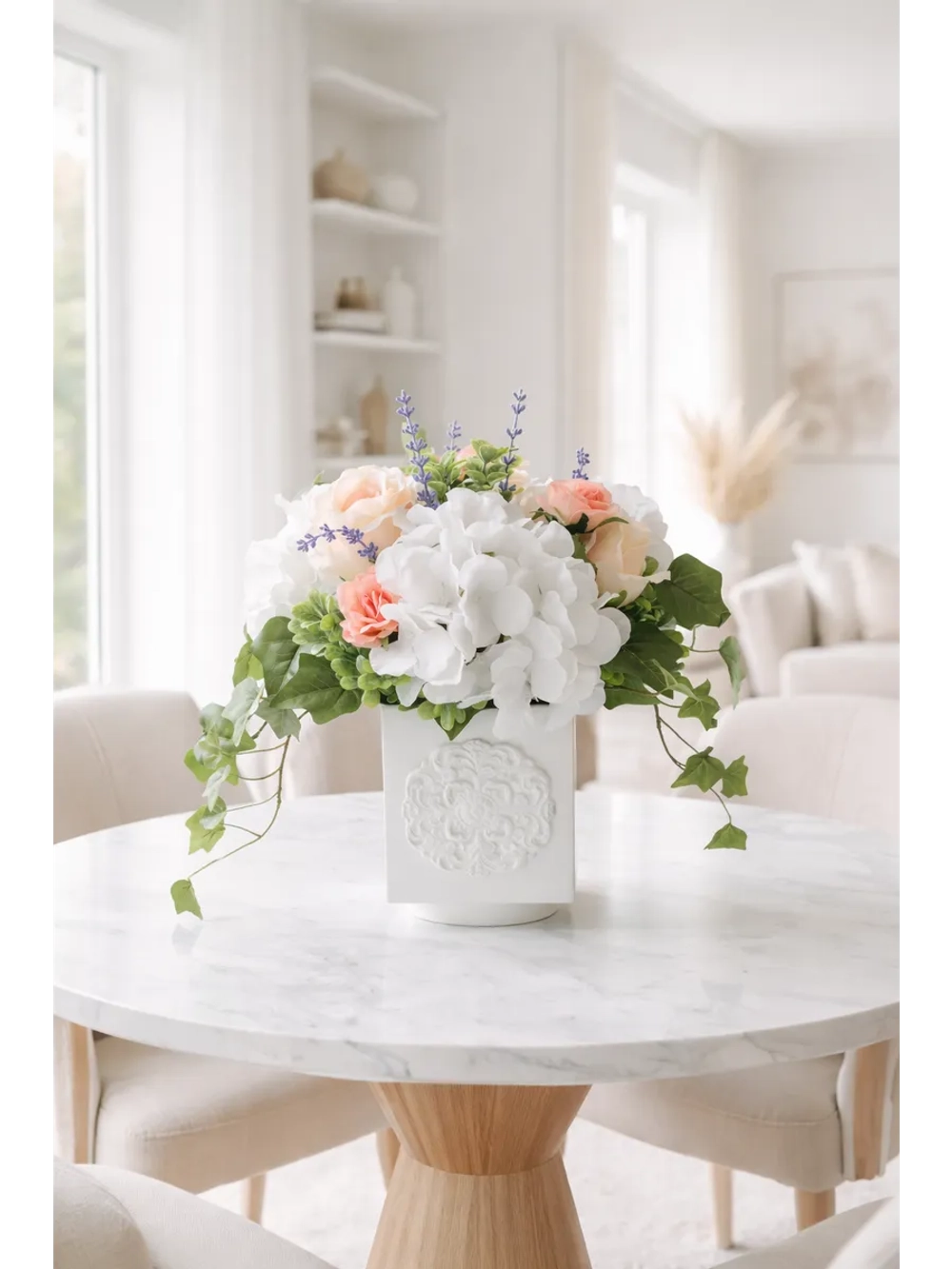 Цветы искусственные для декора интерьера