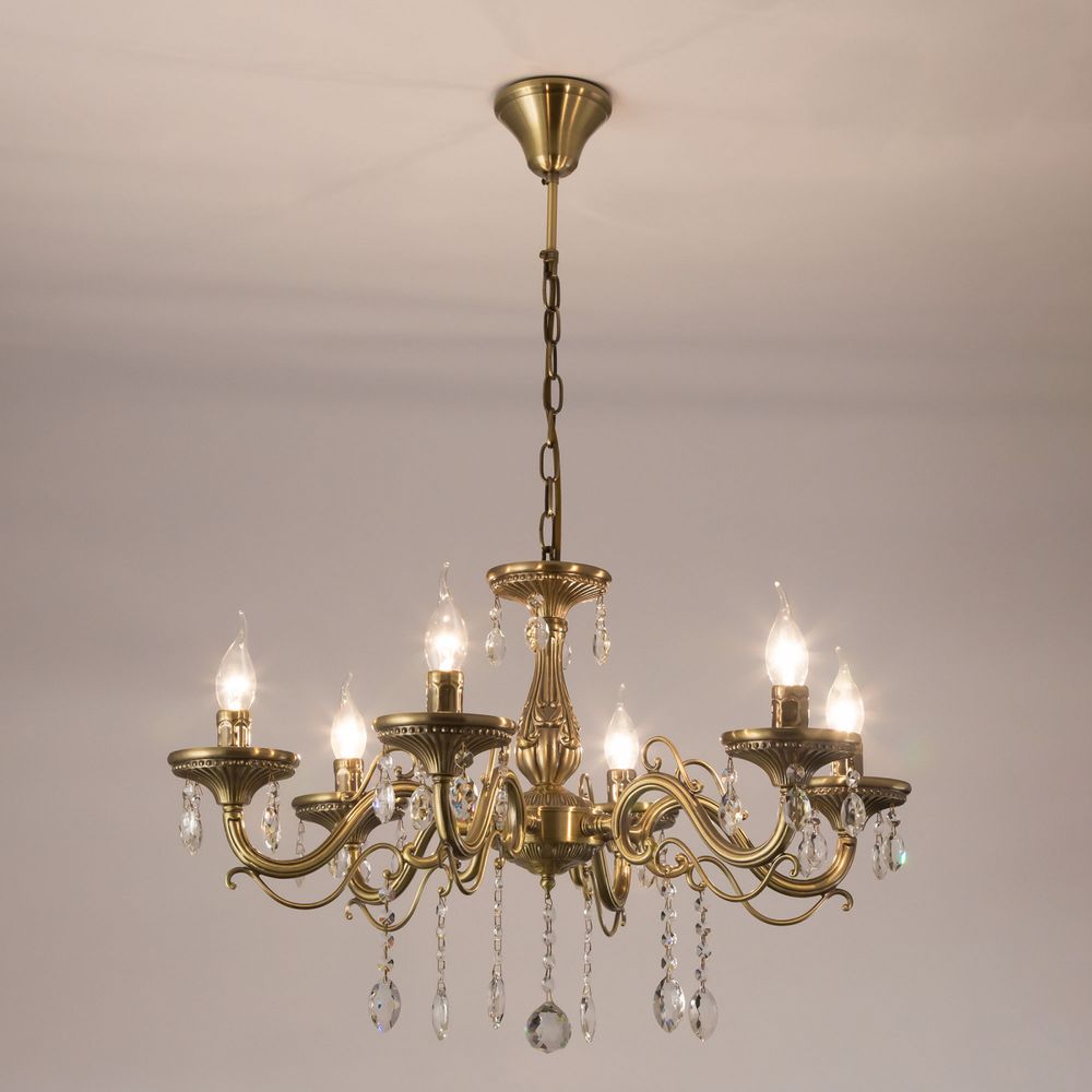 Citilux Кармен CL404163 Люстра подвесная Бронза