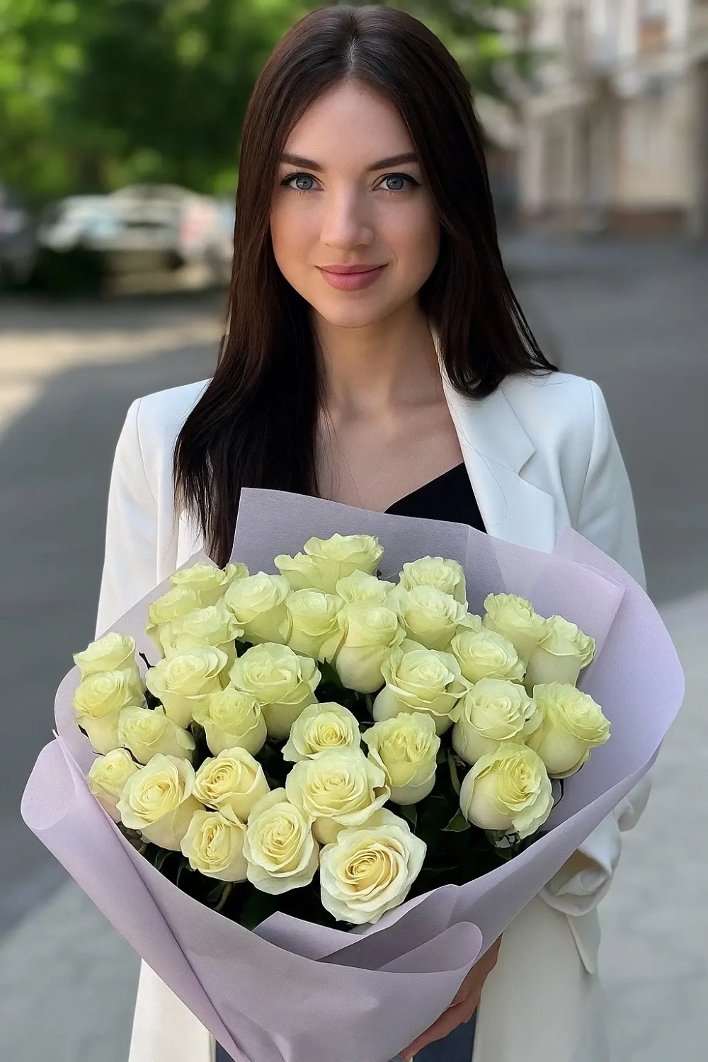 Букет "White mondial"