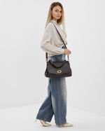 Сумка 980 03 коричневый темный