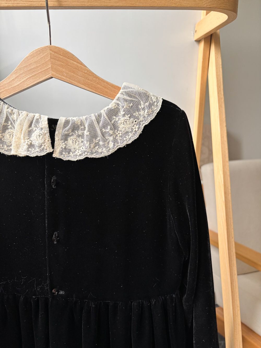 Бархатное платье Bonpoint, 128