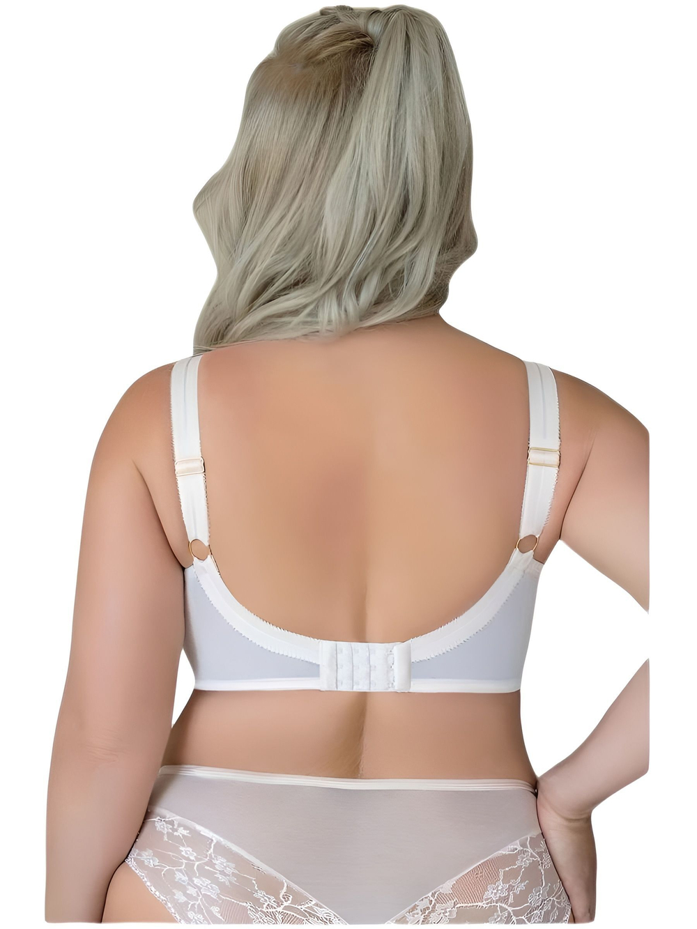 Бюстгальтер больших размеров Beatrez Kris Line молочный 80G