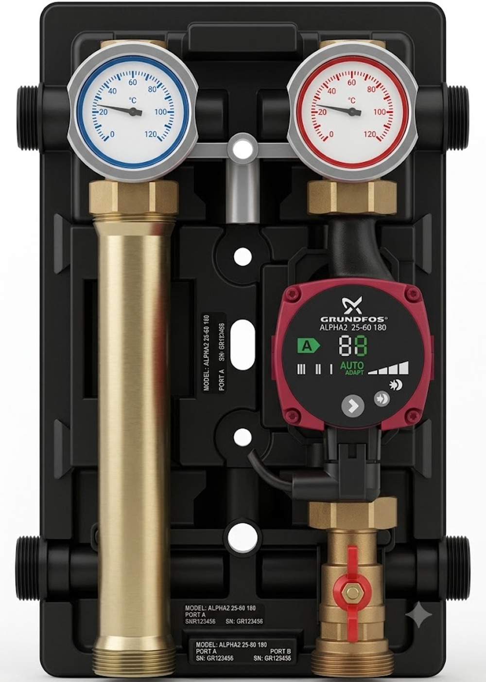 MEIBES EA Группа насосная поколение 8. UK с нас. Grundfos