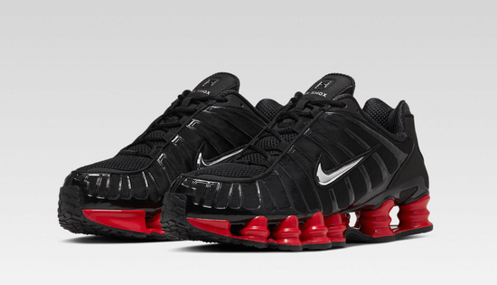 Кроссовки Nike x Skepta Shox TL Black/Red