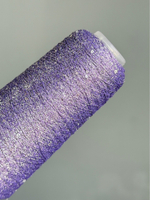 Пряжа Siyue Lurex Sequins пайтка 1,5 мм (51/сирень), 1800м/50гр