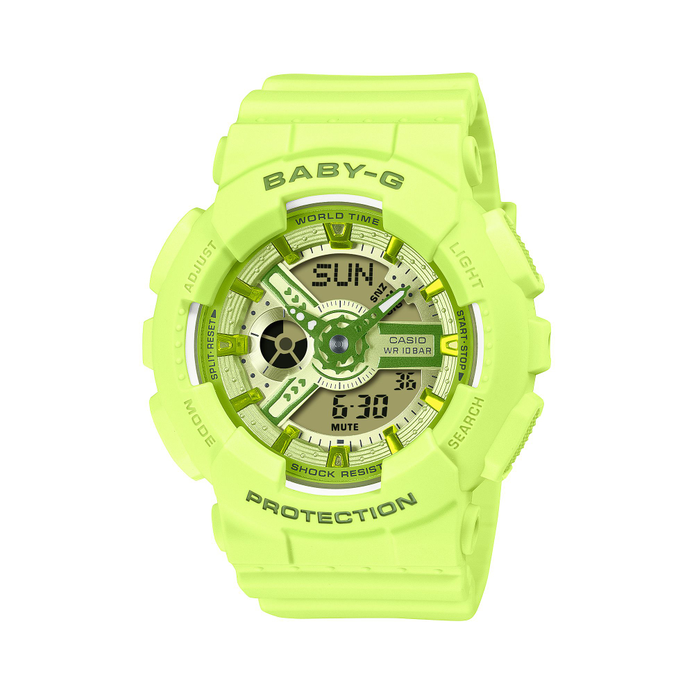 Женские наручные часы Casio Baby-G BA-110YK-3A