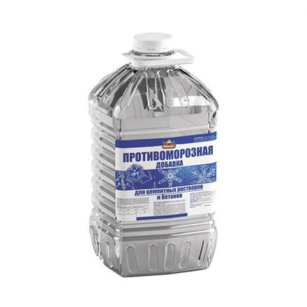 Добавка противоморозная для цементных растворов и бетона 5л