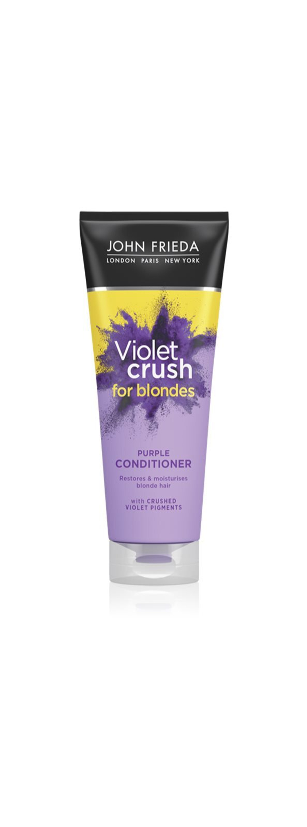 John Frieda Sheer Blonde Violet Crush - тонирующий кондиционер для светлых волос /   250  ml  / GTIN 5037156227383