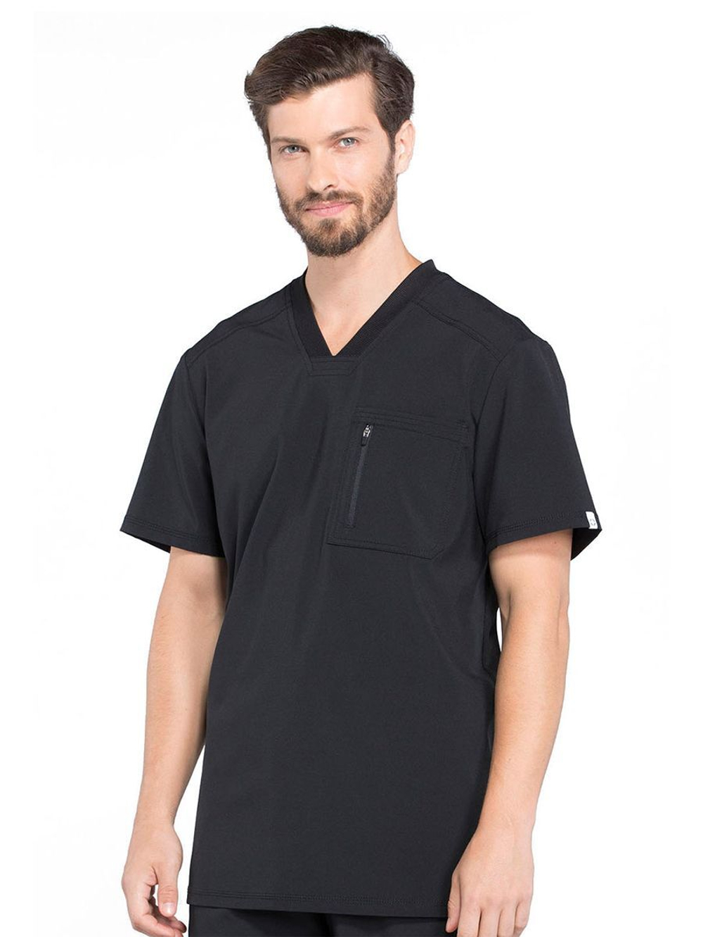 Топ медицинский мужской Cherokee Infinity CK910A, черный, M