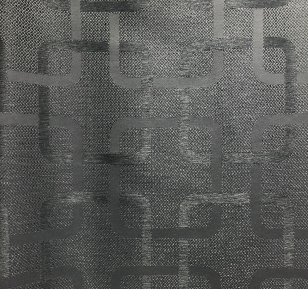 Ткань портьерная квадро, цвет серый, артикул 327598