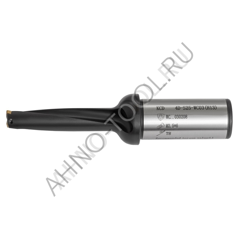 Сверло корпусное KCD270-4D-S25-WC03(H13) ACCKee