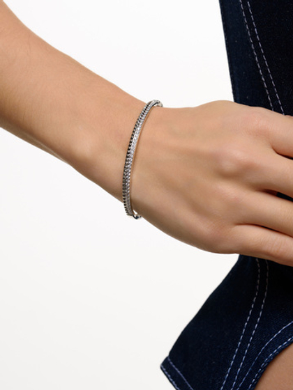 Браслет "Lots crystals" Silver