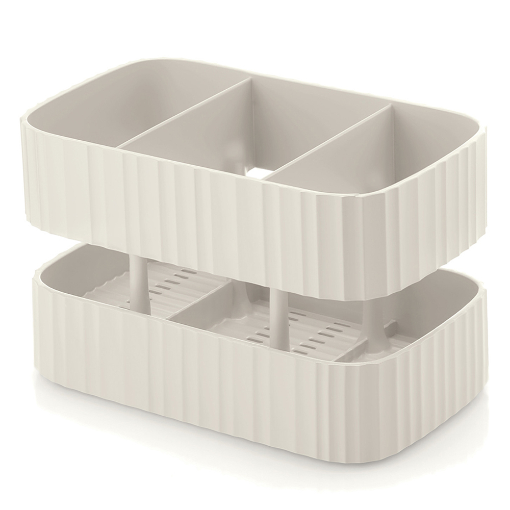 Органайзер для раковины tidy&safe, молочно-белый