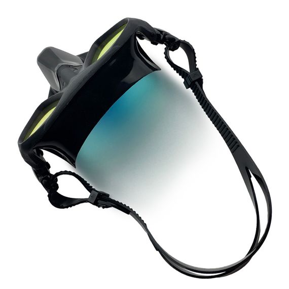 Маска с просветленными линзами Scorpena Z малообъемная черная