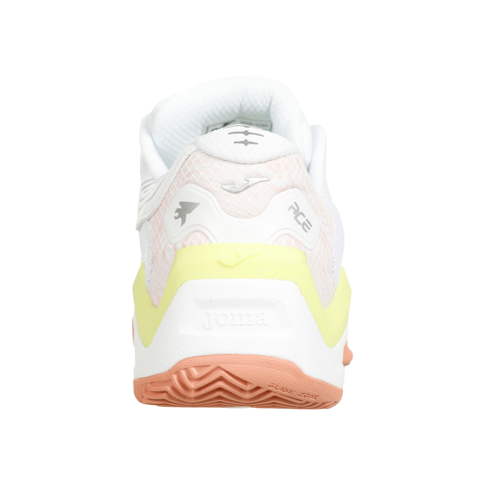 Женские теннисные кроссовки Joma ACE Clay Court Shoe Women - White, Apricot