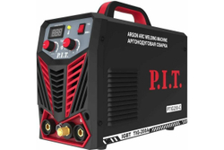 Аппарат аргонодуговой сварки P.I.T. 200 А,ПВ-45, MMA 1,6-4 мм,4.2квт, TIG 1.2-1.6-2.0 PTIG200-C