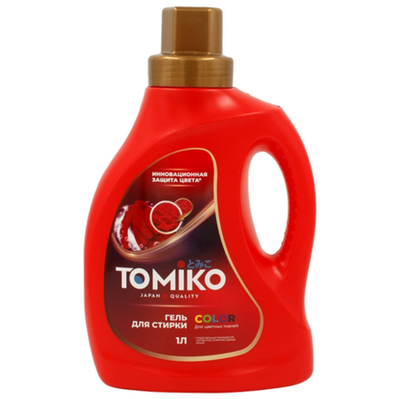 Гель для стирки Tomiko COLOR 1л