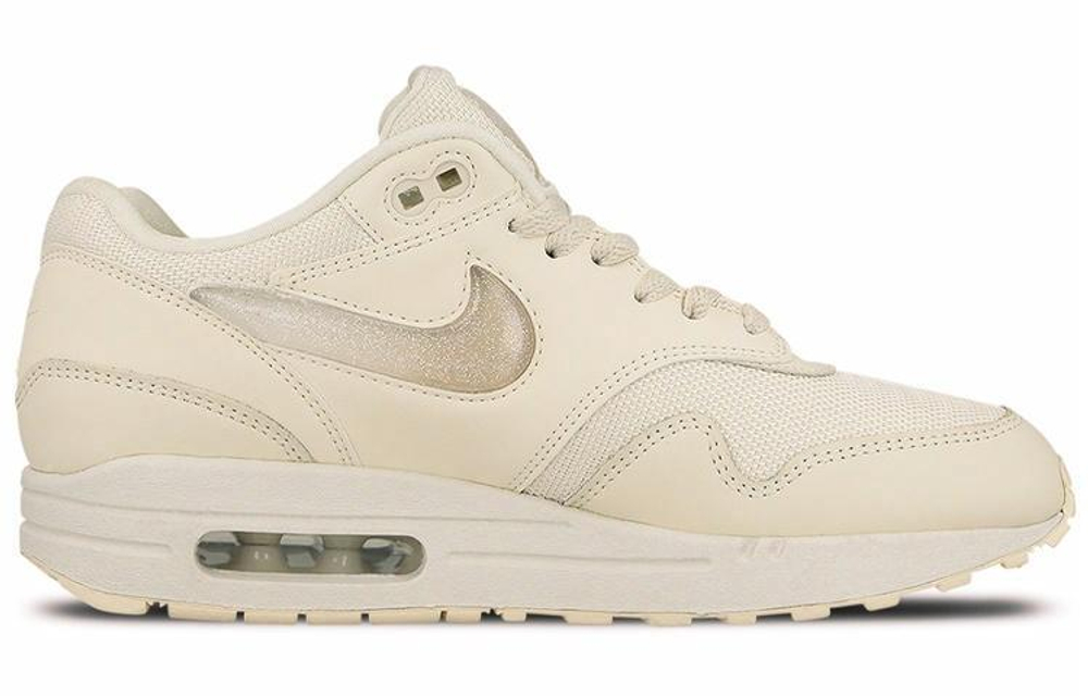 Кроссовки Nike Air Max 1 Pale Ivory Swoosh (Женская размерная сетка)