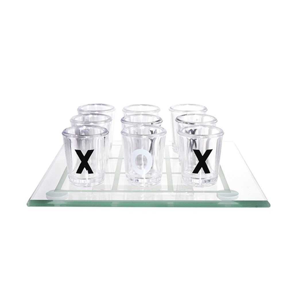 GAEM Игра настольная (питейная) "Крестики-нолики", L15 W4 H15 см