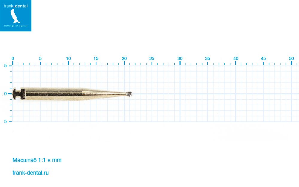 Бор твердосплавный Frank Dental типа RA - C.1.010.RA