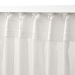 Штора IKEA ANGSFRYLE (АНГСФРАЙЛ), Белый, 300х250 см