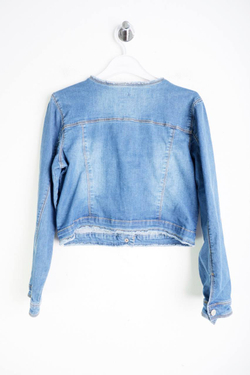 Куртка Sela джинсовая укороченная, на 10/11 лет