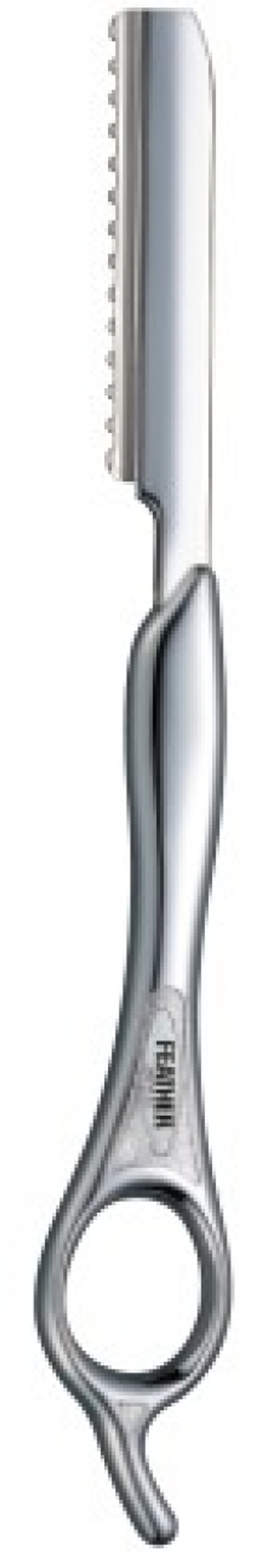 Feather Филировочная бритва FEATHER STYLING RAZOR Silver