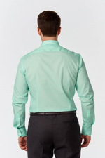 Сорочка мужская ELITA длинный рукав, цвет ментол, хлопок, пэ 68412 13
