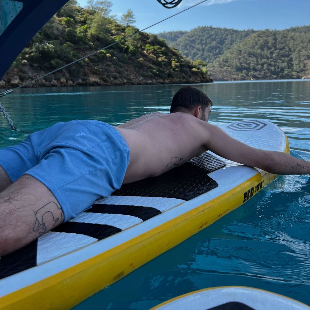 Шорты Смерч #4 Голубые