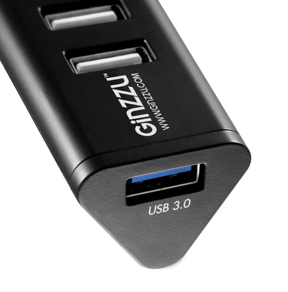 Картридер USB - Xaб Ginzzu GR-315UB (7USB 3.0)