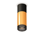 XS6327041 PYG/SBK/BK золото желтое полированное/черный песок/тонированный MR16 GU5.3