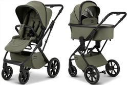 Коляска Moon Piu 2 в 1 Moss Green