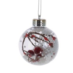 GAEM Набор из 6шт Украшение новогоднее "Шар", D 10 см L23 W8 H26 см