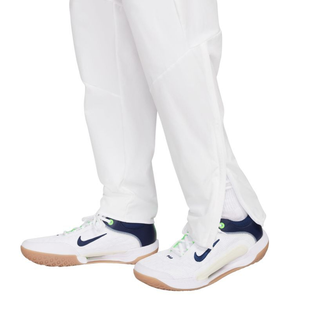 Мужские теннисные штаны Nike Court Advantage Dri-Fit Tennis Pants - белый