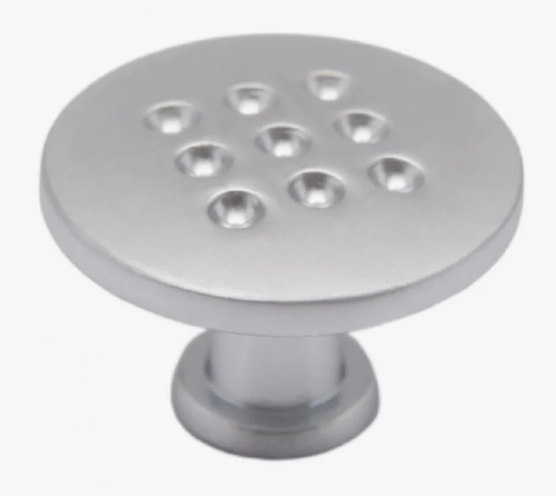 Ручка кнопка хром Боярд