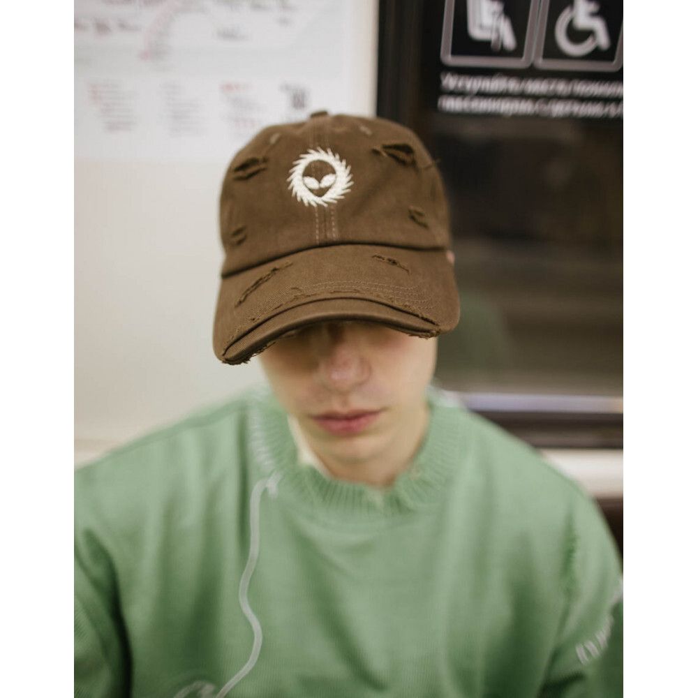 Кепка SoWhat? UFO коричневая