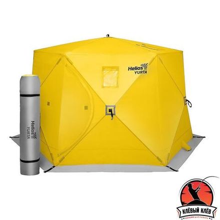Палатка всесезонная ЮРТА (баня) yellow (HS-ISY-Y) Helios