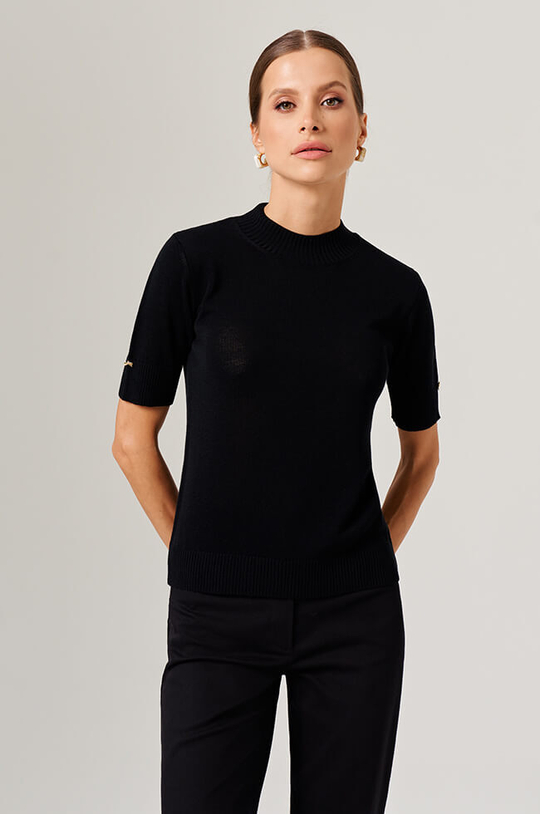 23142 Джемпер женский (черный)