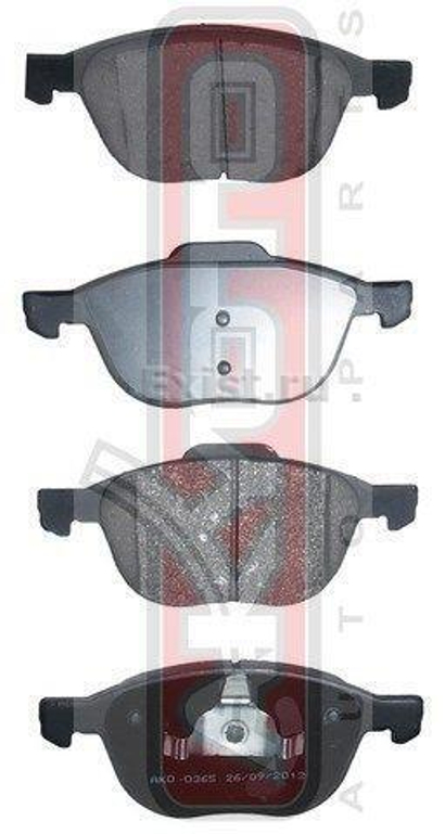 *Колодки тормозн. перед Focus I / AKD0365