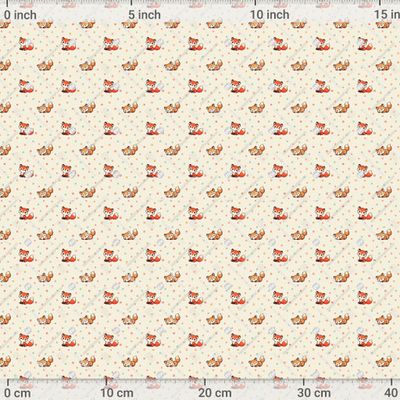 Милые лисята by Мир Натали 1200 DPI