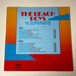Винтажная виниловая пластинка LP The Beach Boys 16 Superhits (Germany 1988)