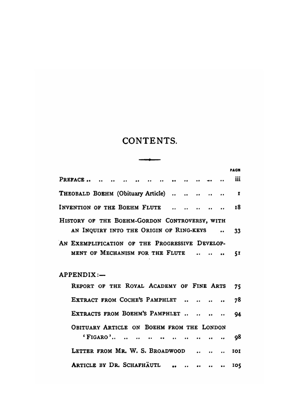 History of the Boehm Flute | Christopher Welch