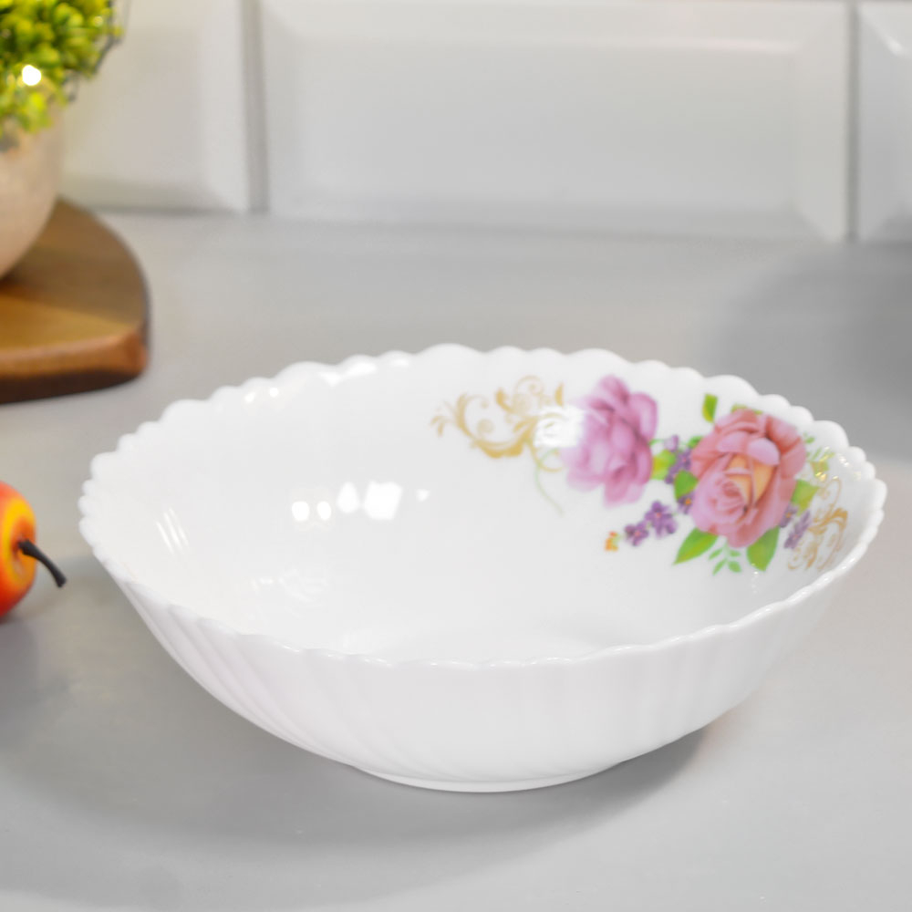 Столовый набор 13 предметов "Скарлет", стеклокерамика, Jewel 7000