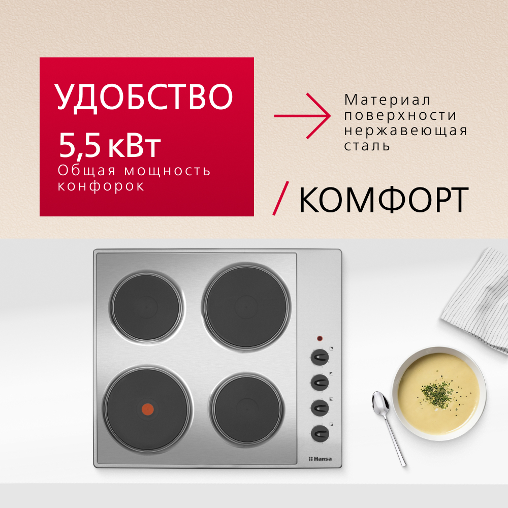 Электрическая панель Hansa BHEI601060