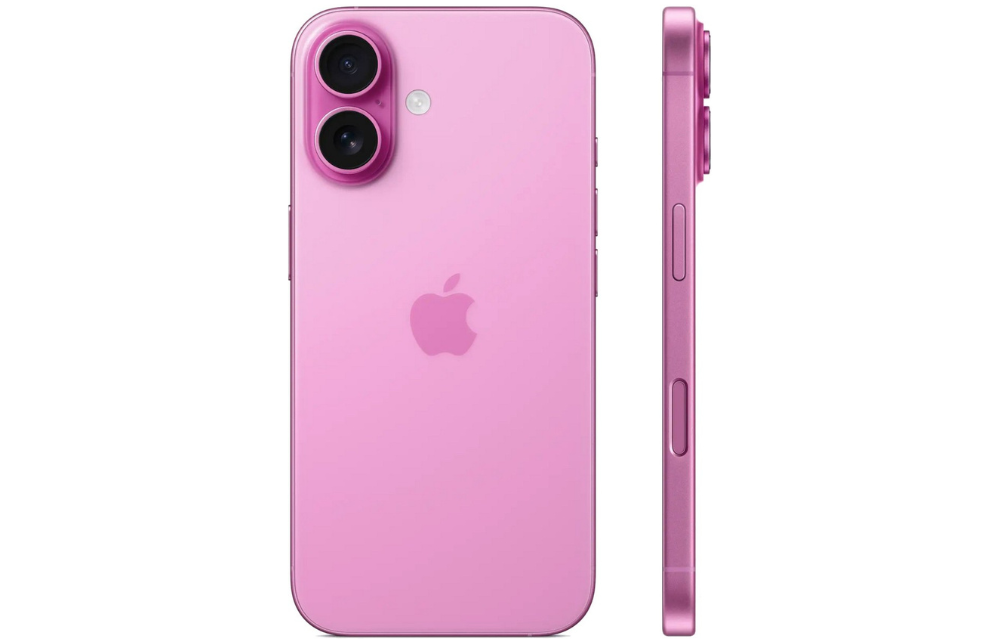 iPhone 16 512 ГБ, e-sim, розовый