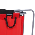 Стул 87*56*65см «Трон» складной, красный ДоброСад