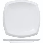 Блюдо «Кунстверк» квадратное;фарфор;,H=35,L=330,B=330мм;белый (Цвет: белый)