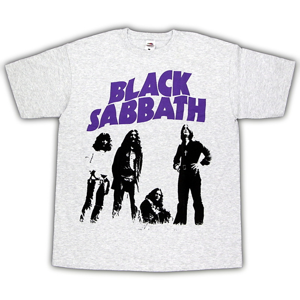 Футболка Black Sabbath Masters Of Doom меланжевая